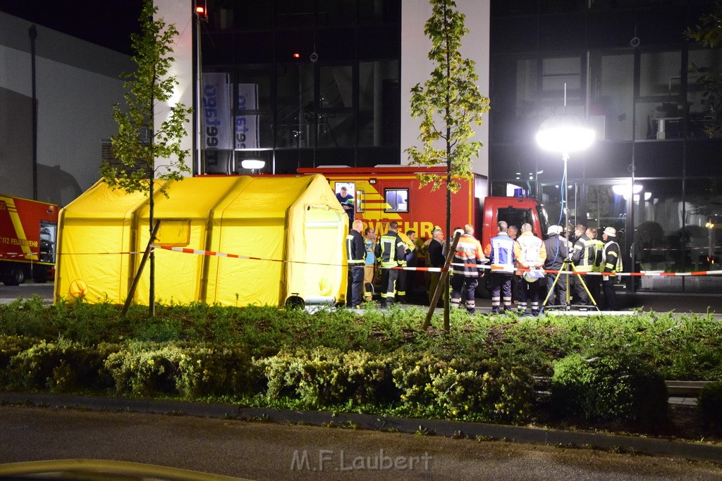 Grossbrand Halle Troisdorf Kriegsdorf Junkersring P631.JPG - Miklos Laubert